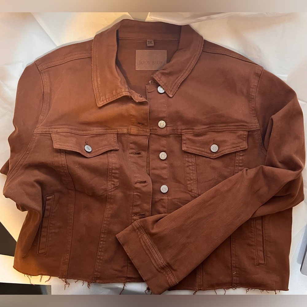 Judy Blue Camel Denim Jacket